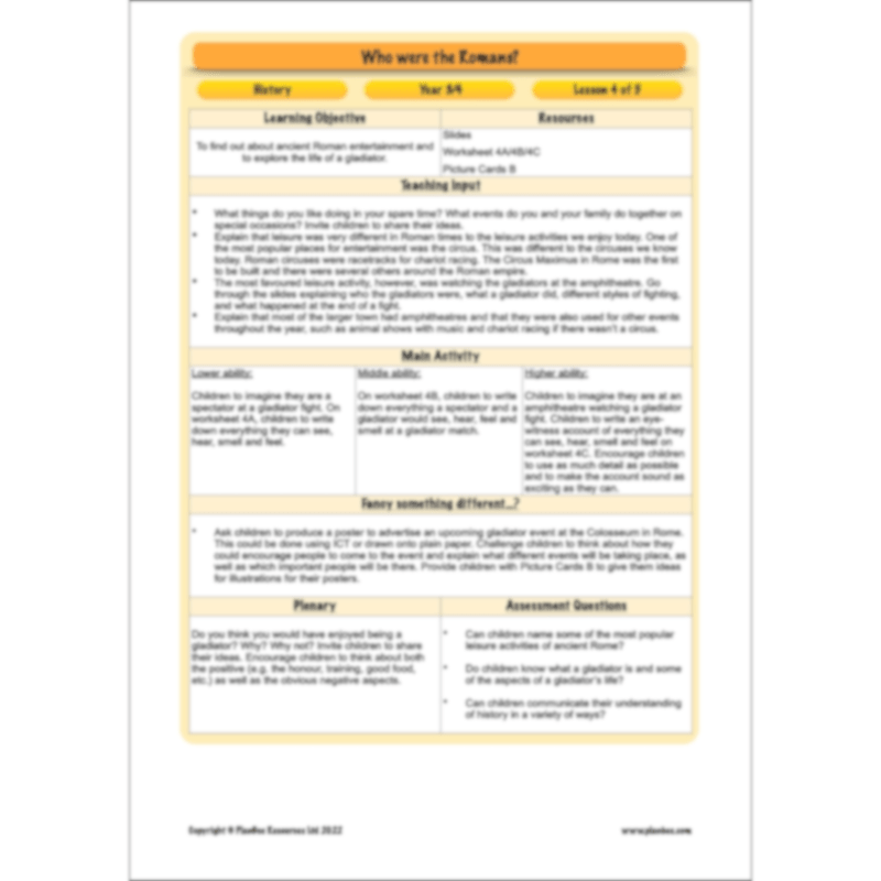 Who were the Romans?