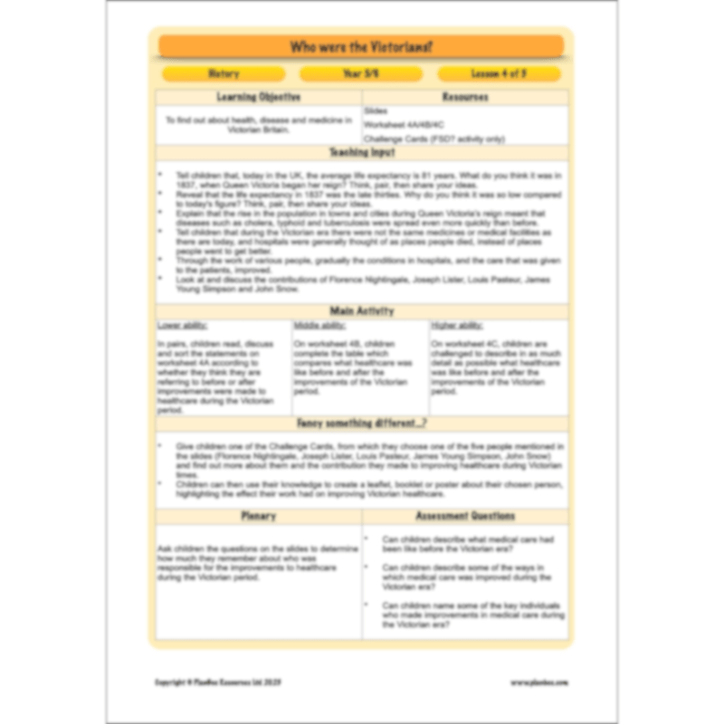 Who were the Victorians?