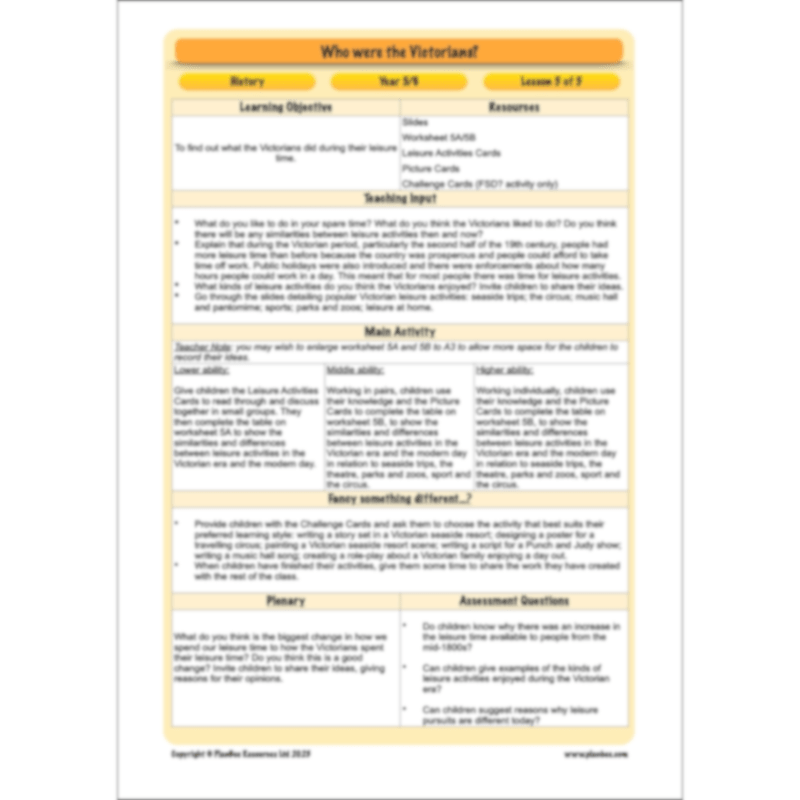 Who were the Victorians?