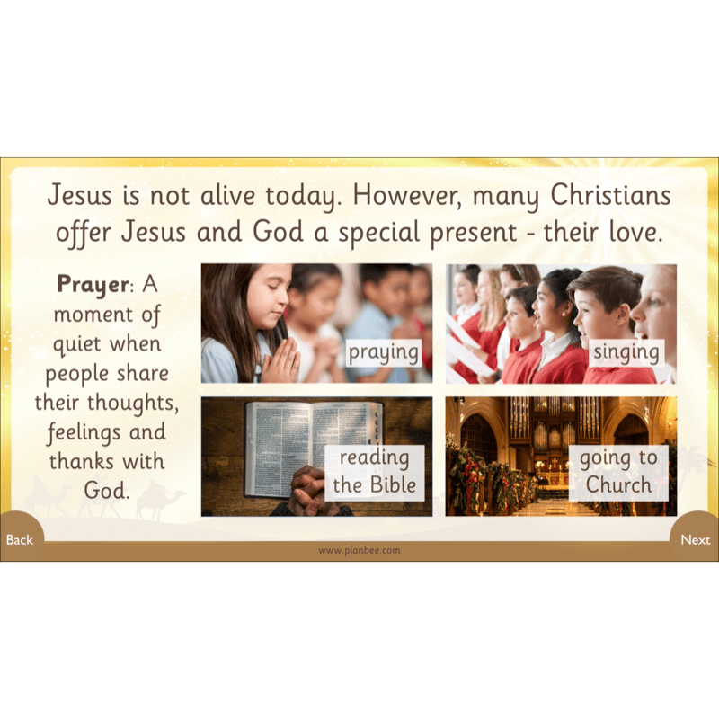 PlanBee Why do Christians give gifts at Christmas? PlanBee KS1 RE