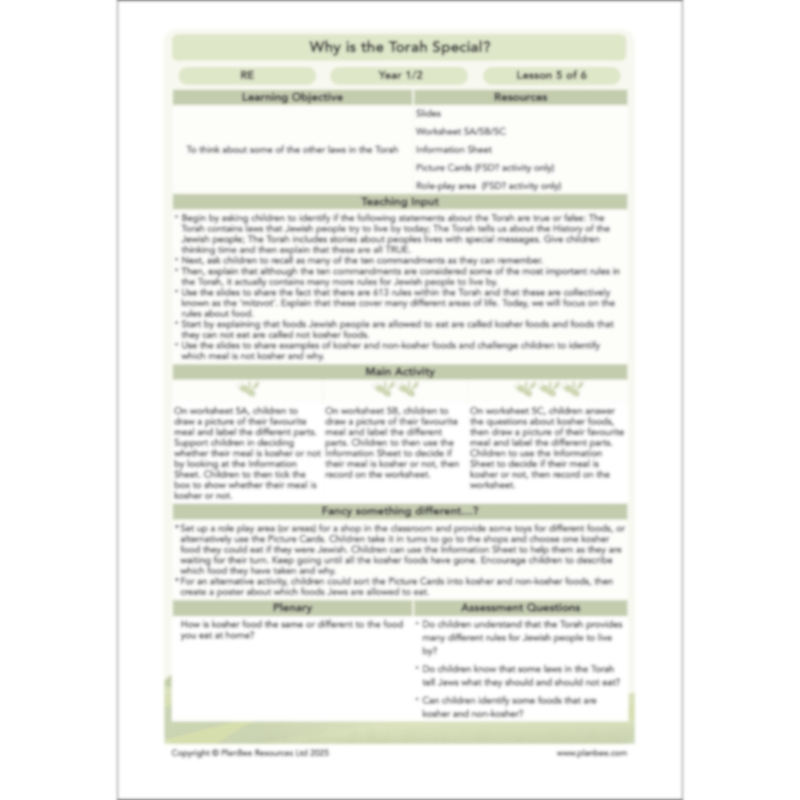 Why is the Torah special?