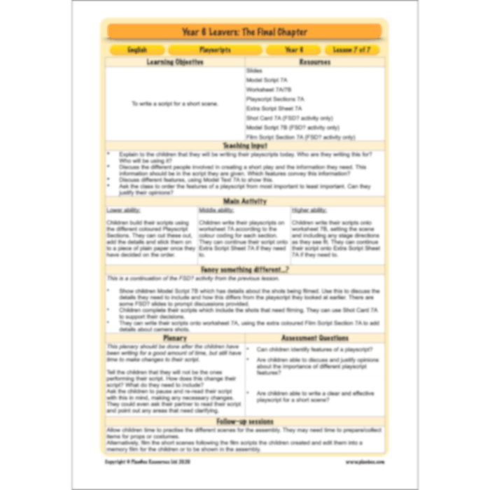 Year 6 Leavers: The Final Chapter