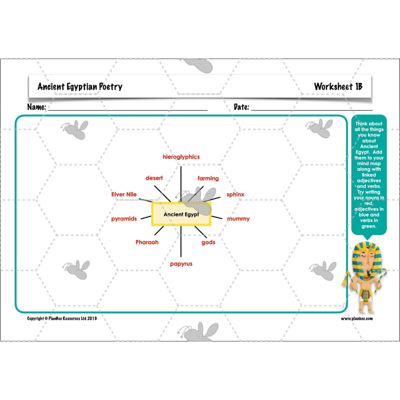 PlanBee Ancient Egyptian Poetry | KS2 English Pack
