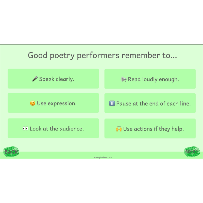 PlanBee Animal Poetry KS1 English Lesson Pack