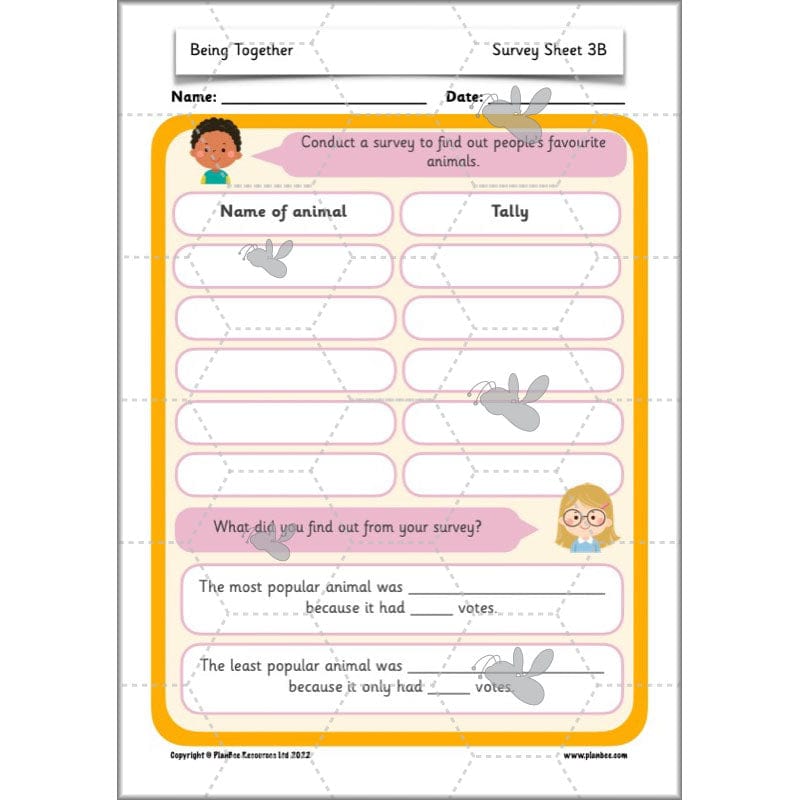 PlanBee Being Together PSHE KS1 lessons by Planbee