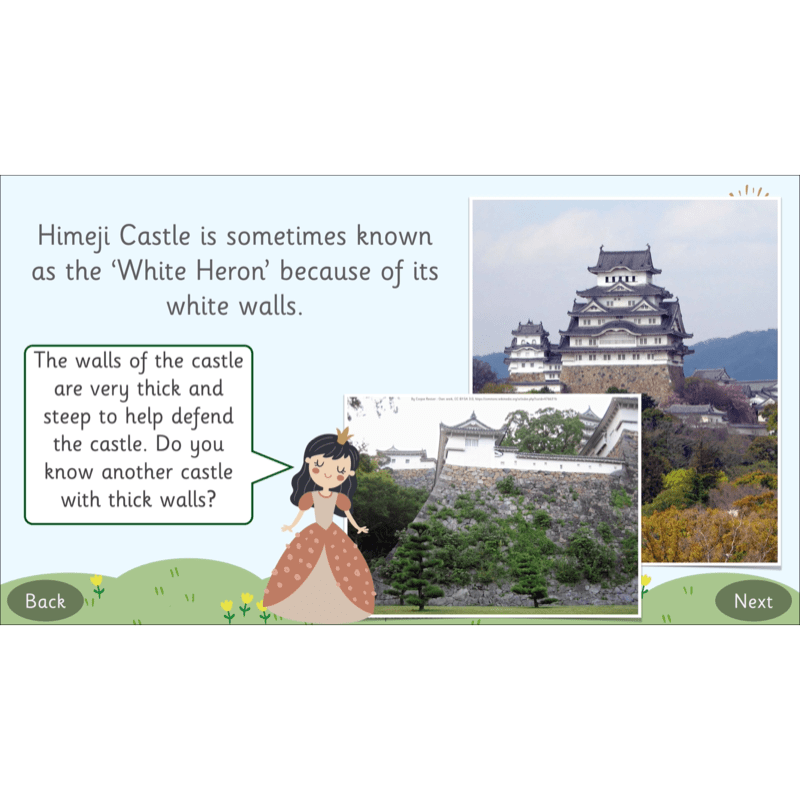 PlanBee Castles KS1 Geography Lesson Planning and Resources