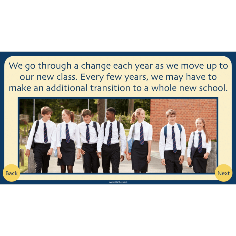 PlanBee Coping with Change - Year 6 Transition PSHE Activities