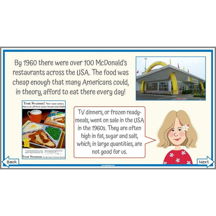 PlanBee Food of the USA KS2 DT Cookery Lessons by PlanBee