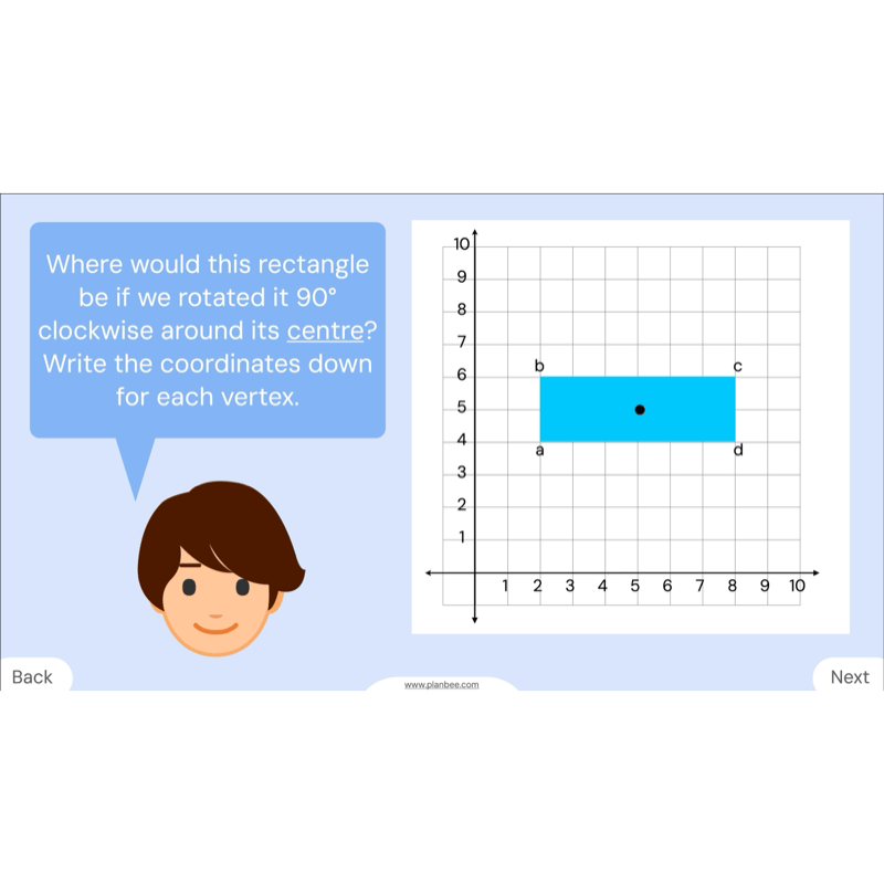 PlanBee Grids and Coordinates Year 6 Maths Lesson by PlanBee