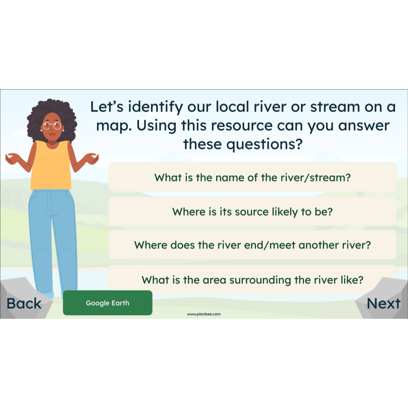PlanBee Investigating Rivers KS2 Geography lessons by PlanBee