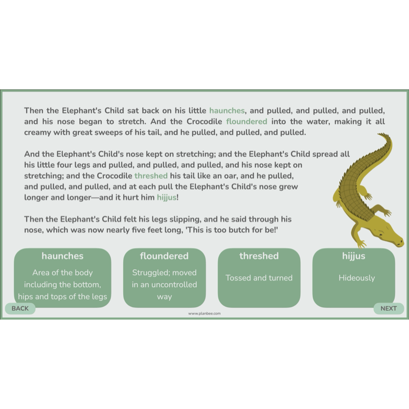 PlanBee Just So Stories KS2 | Reading Comprehension Year 4