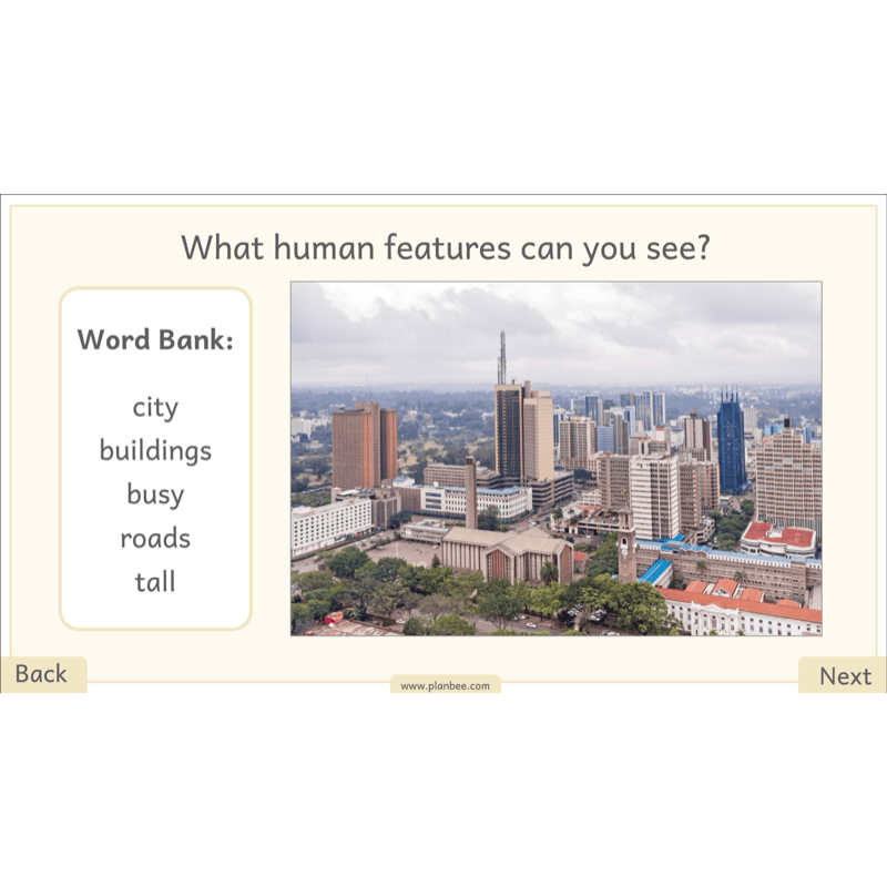 PlanBee Let's go on Safari | Kenya KS1 Geography Lesson Pack