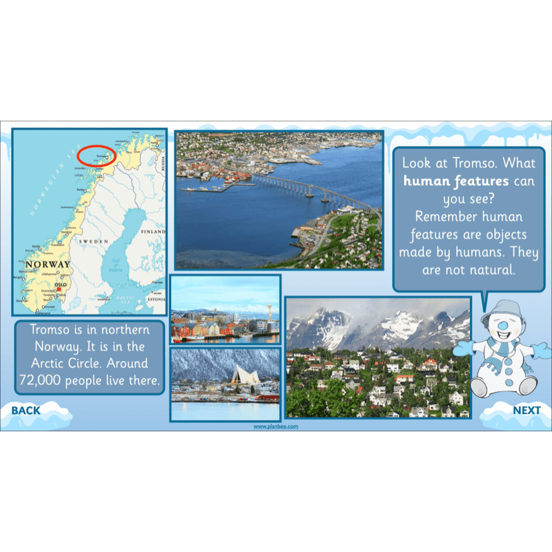 PlanBee Let's go to the Arctic KS1 Geography Lessons and Resources