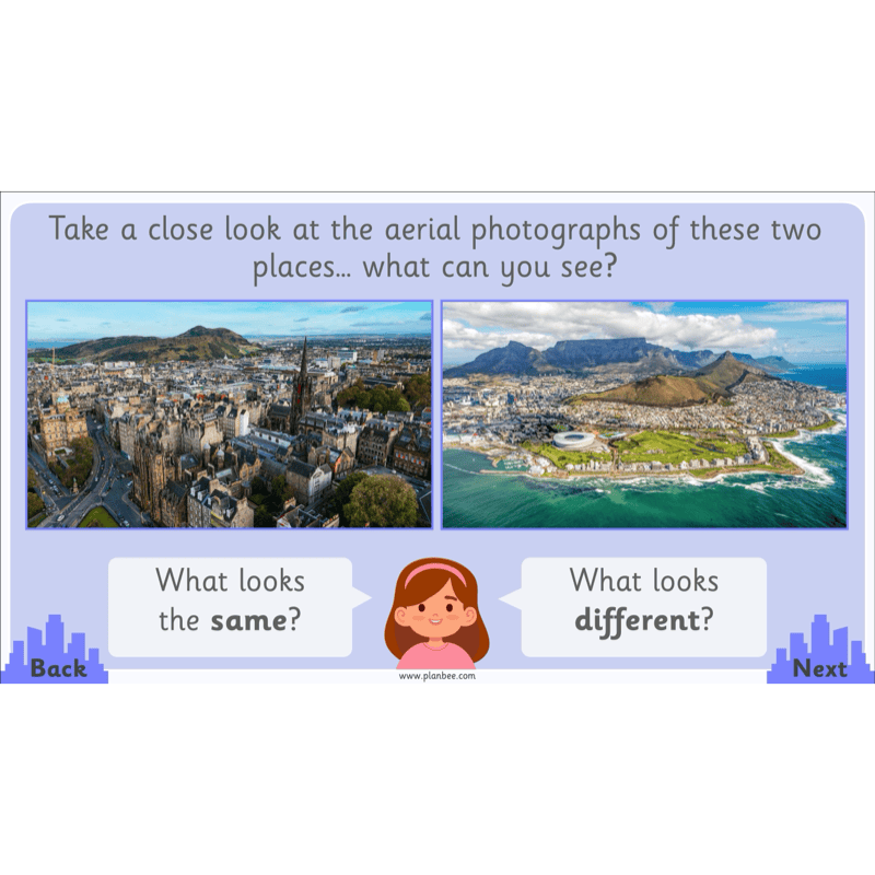 PlanBee People and Places | KS1 Geography Lessons