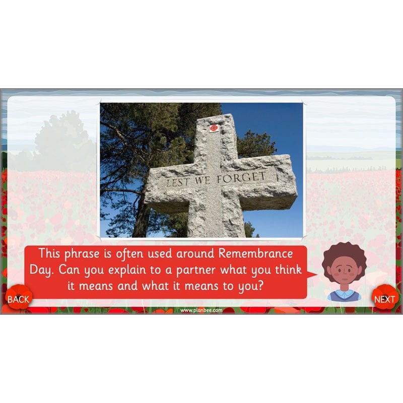 PlanBee KS1 Remembrance Day Lesson | Year 2 History Planning