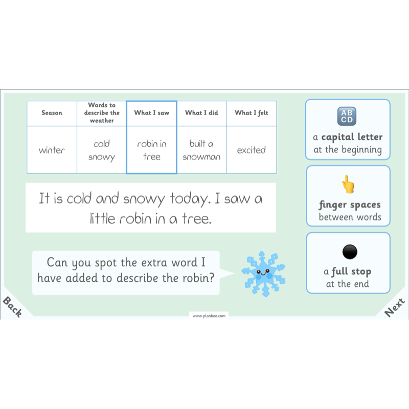 PlanBee Season Diaries | Year 1 English