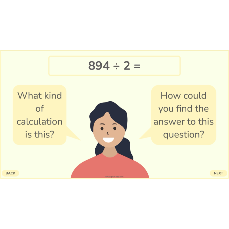 PlanBee Doubling and Halving Year 4 Maths Lessons by PlanBee