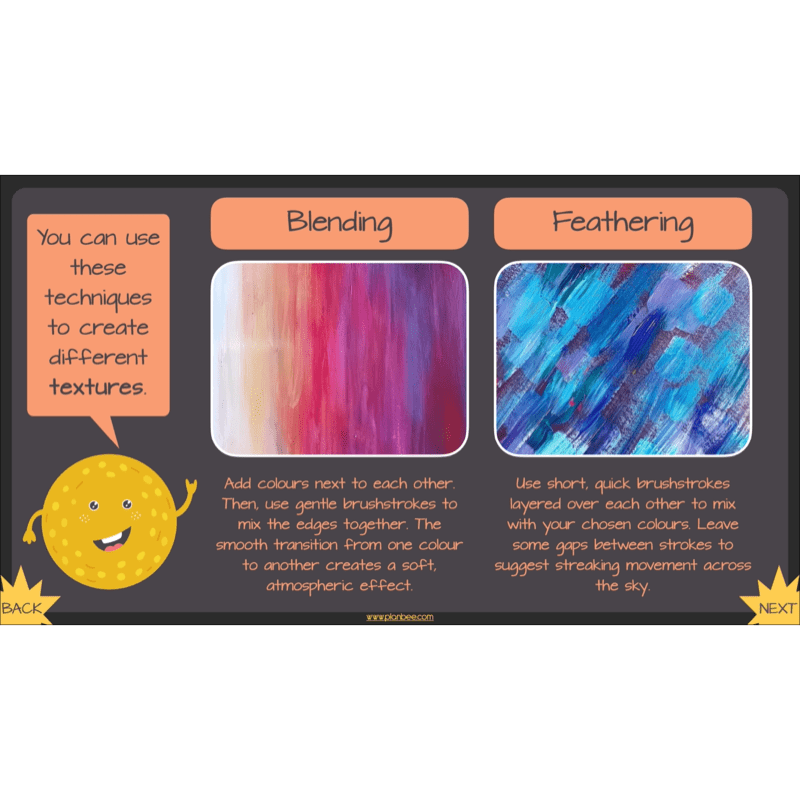 PlanBee Space Art KS2 | Year 5/6 Lessons