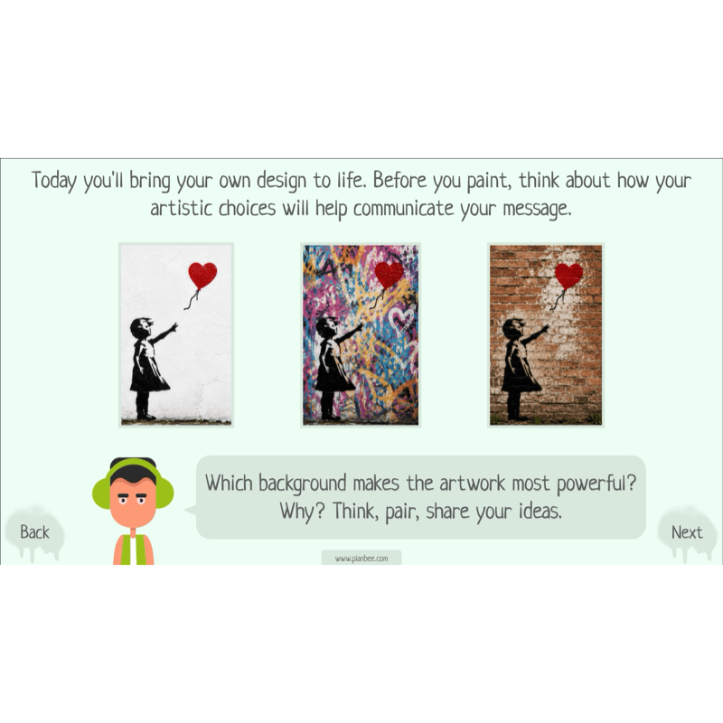 PlanBee Graffiti Art KS2 Planning | Street Art Lessons by PlanBee