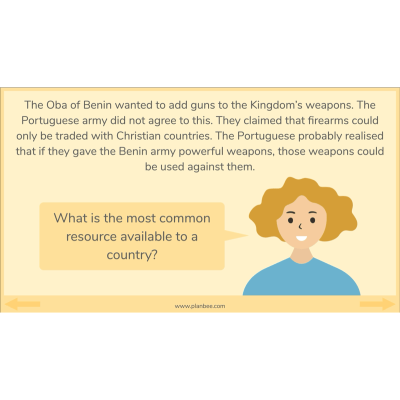 PlanBee The Kingdom of Benin KS2 History Lesson Pack