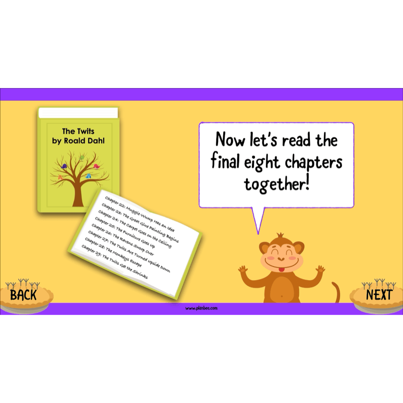 PlanBee The Twits Reading Comprehension KS2 | Year 4 English Pack