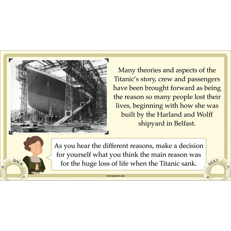 PlanBee Titanic KS2 Lesson Plans and Resources | Primary History