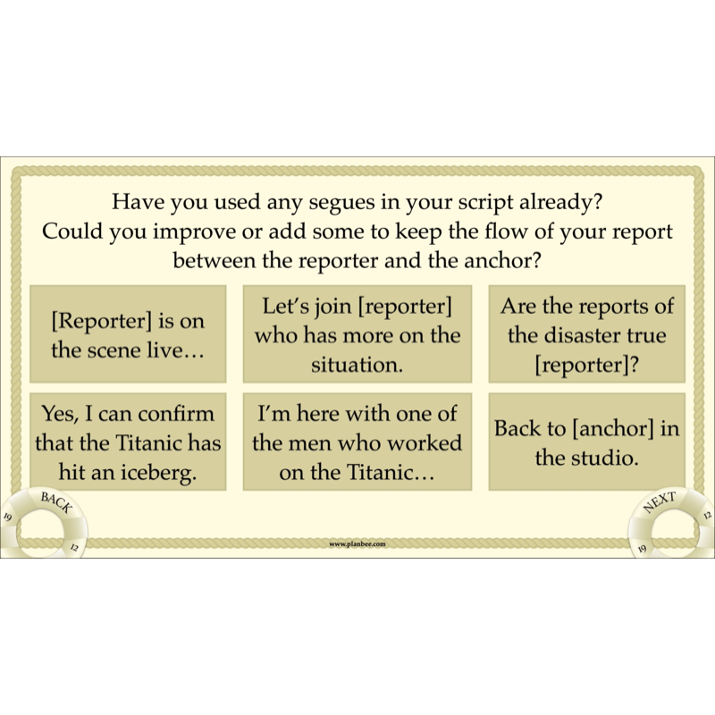 PlanBee Titanic Recounts and Reports English KS2 Lesson Pack