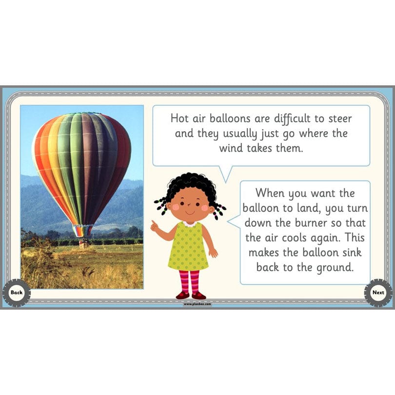 PlanBee Travel and Transport Topic Enrichment Pack