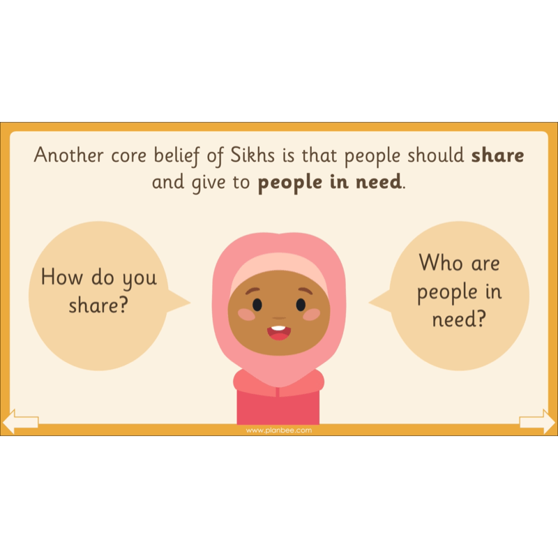 PlanBee What do Sikhs believe? | KS1 RE lesson planning