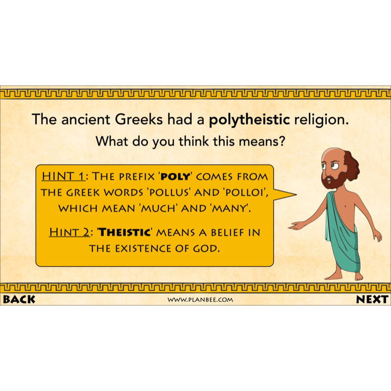 PlanBee Who were the Ancient Greeks KS2 History Lesson Plans