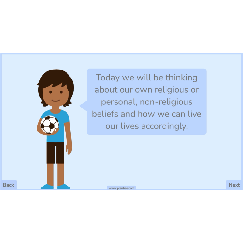 PlanBee Belief In Our Community: Complete set of KS2 RE lessons