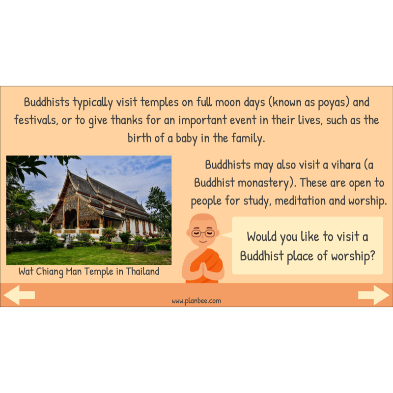 PlanBee Buddhist Worship and Beliefs - Buddhism KS2 RE by PlanBee