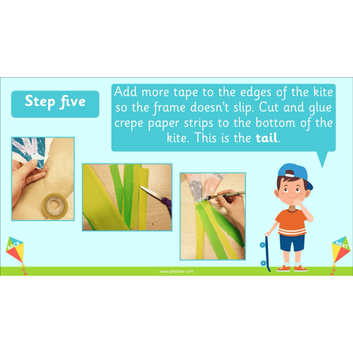 PlanBee Flying Kites KS1 DT Lesson Pack