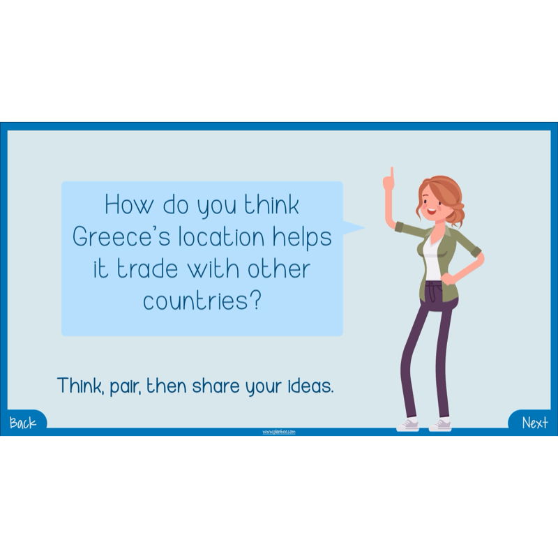 PlanBee Greece Today | KS2 Geography Lesson Pack