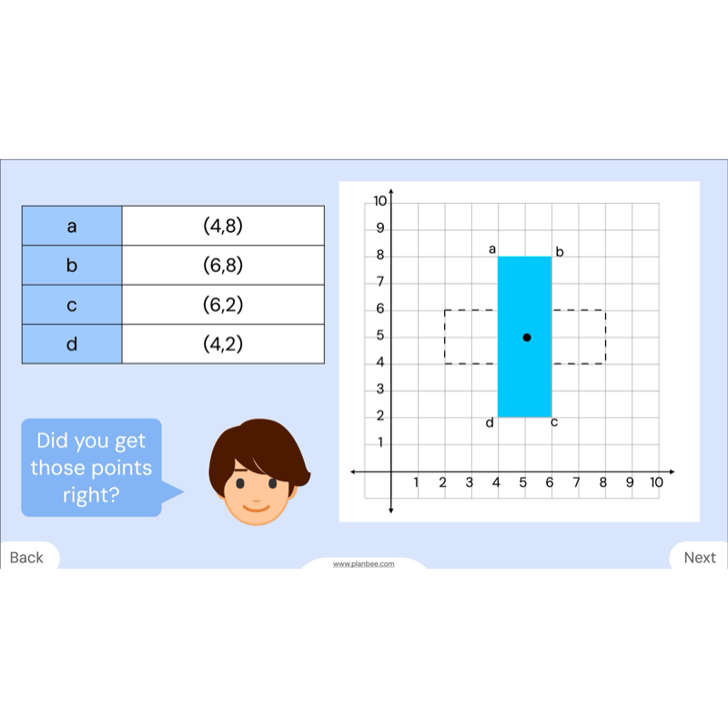 PlanBee Grids and Coordinates Year 6 Maths Lesson by PlanBee