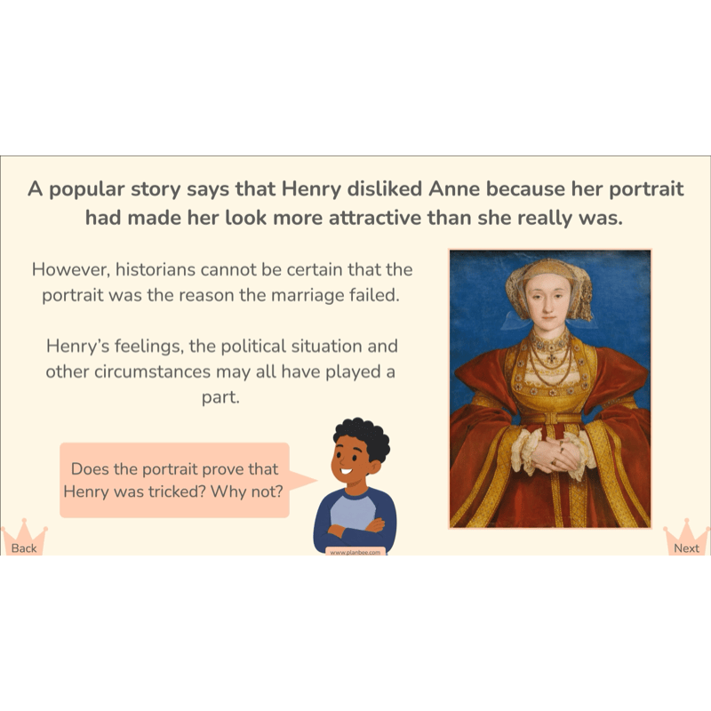 PlanBee Henry VIII and his Six Wives KS2 History Lessons