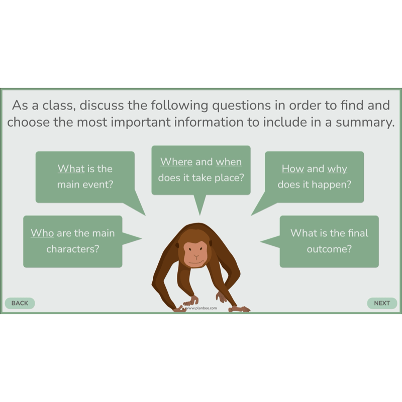 PlanBee Just So Stories KS2 | Reading Comprehension Year 4