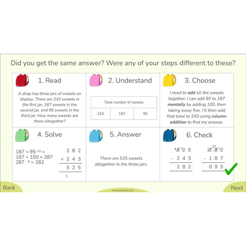 PlanBee Let's Add and Subtract Year 3 Maths Lessons by PlanBee