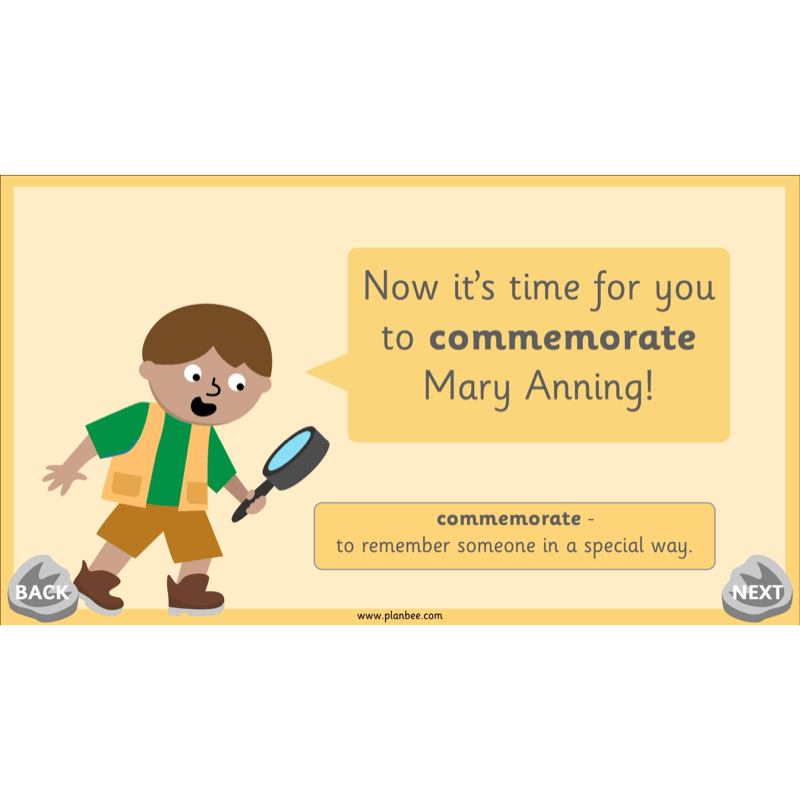 PlanBee Mary Anning KS1 | History Lesson Pack 
