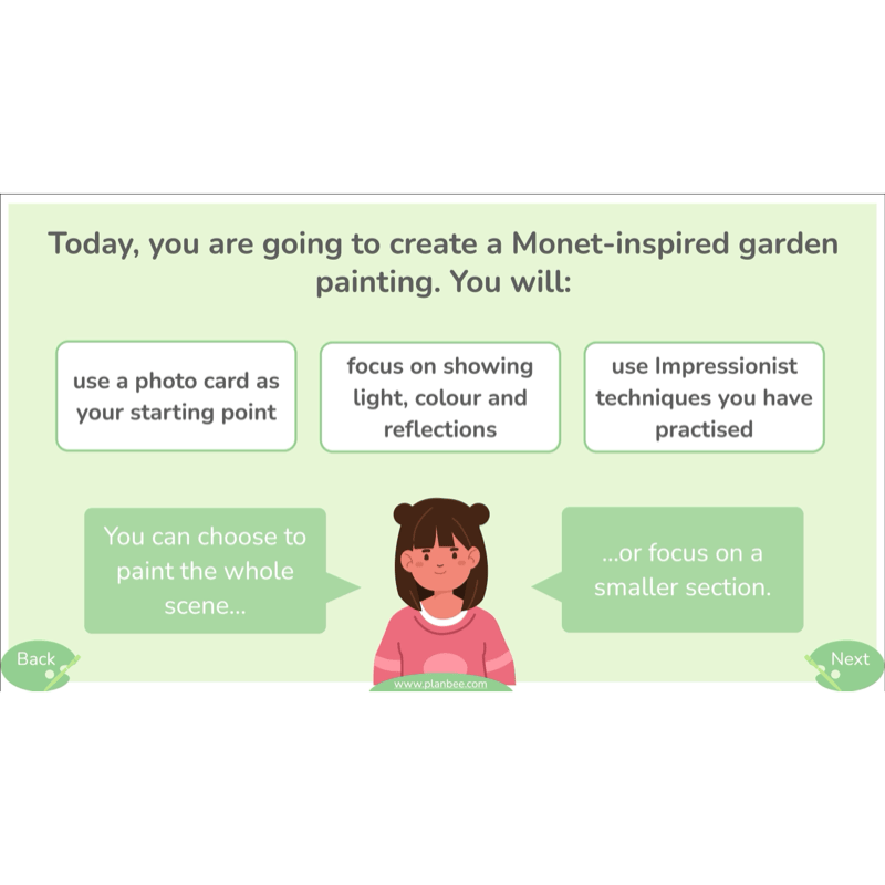 PlanBee Monet and the Impressionists | KS2 Art Lessons