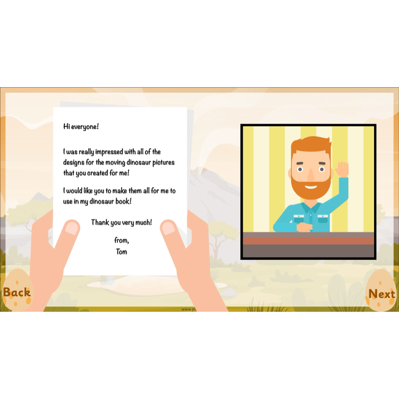 PlanBee Moving Dinosaurs KS1 | DT lessons