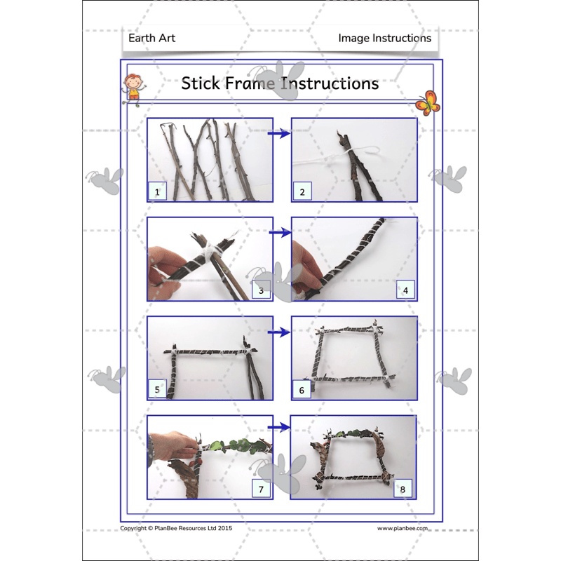 PlanBee Natural Sculptures KS1 Art Lesson Pack