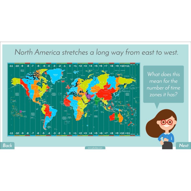 PlanBee North America KS2 Geography Lesson Pack