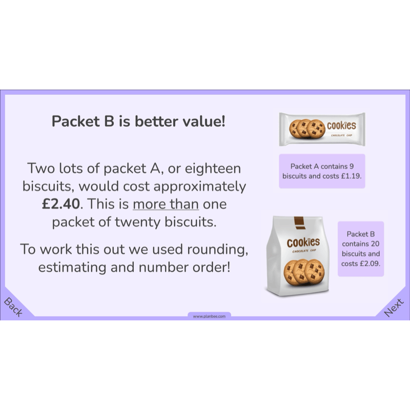 PlanBee Rounding and Ordering Numbers Year 4 Place Value by PlanBee