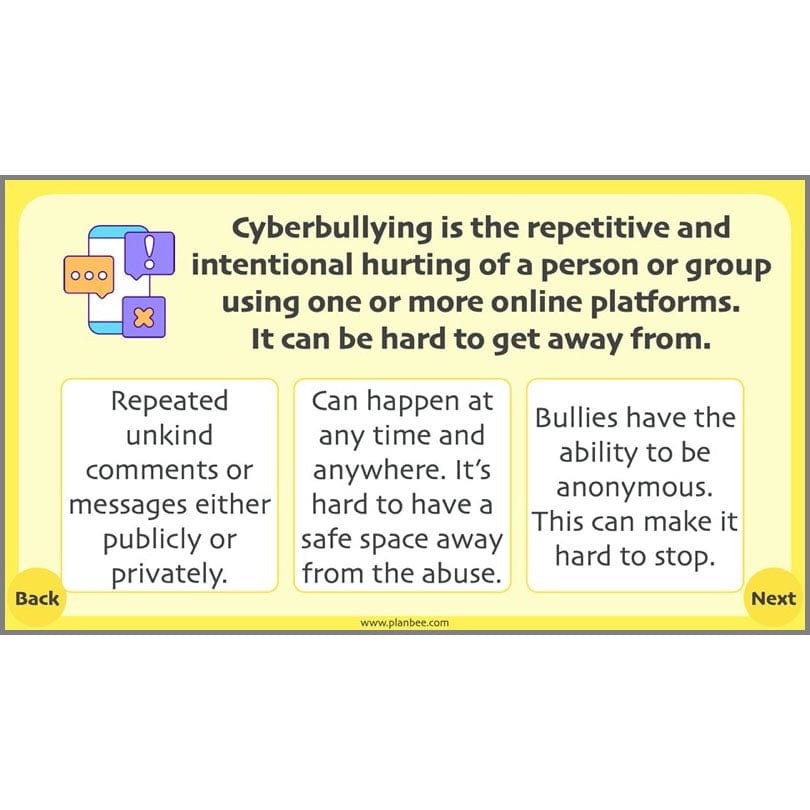 PlanBee Online Safety Year 3 | 5 Complete PSHE Lessons