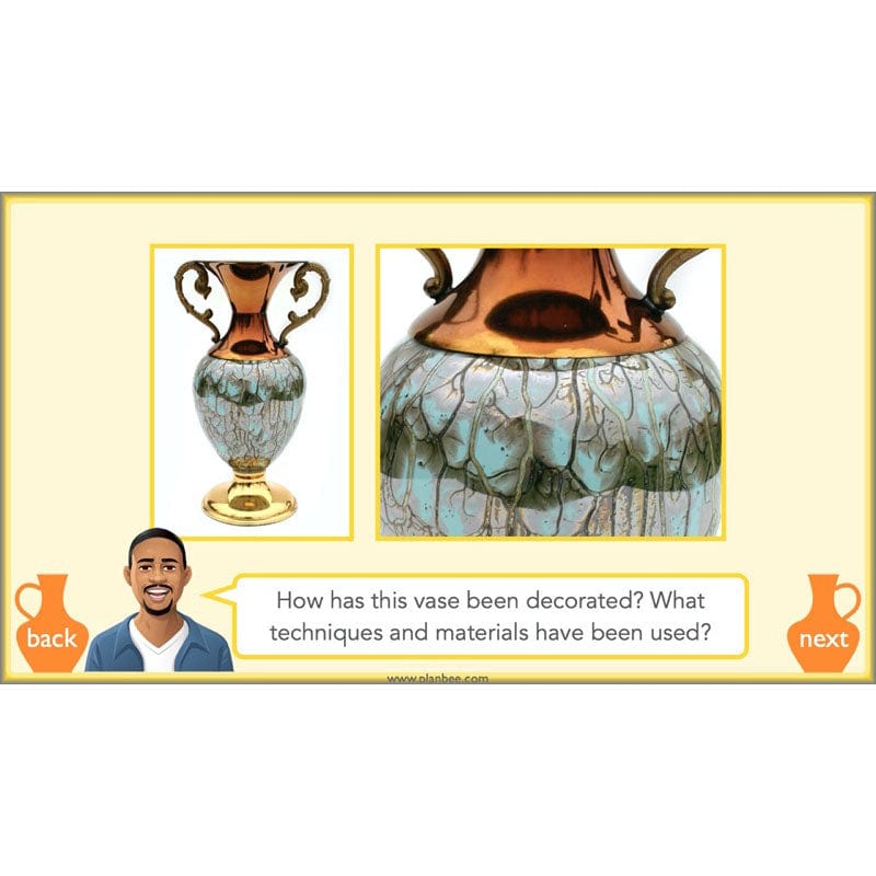 PlanBee Sculpting Vases - Sculpture Art Lessons for KS2 | Year 5 & Year 6