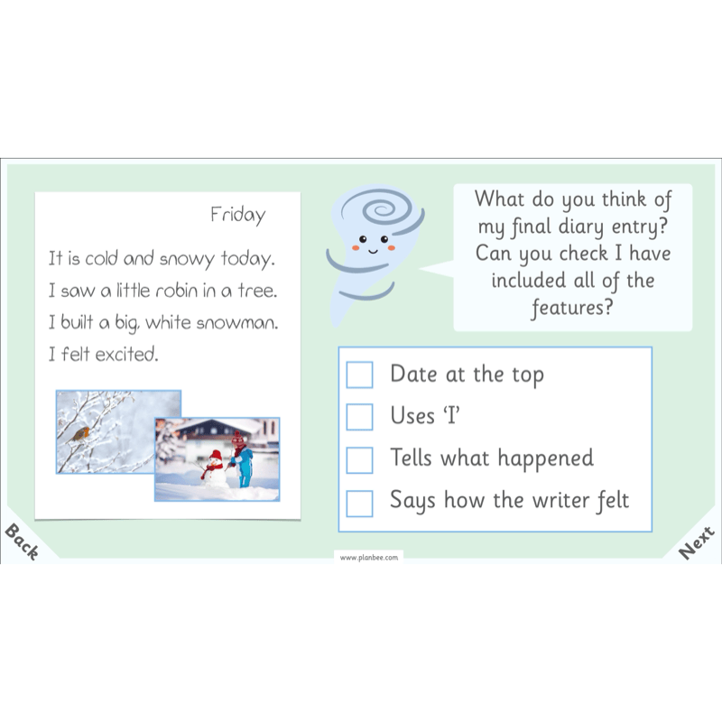 PlanBee Season Diaries | Year 1 English