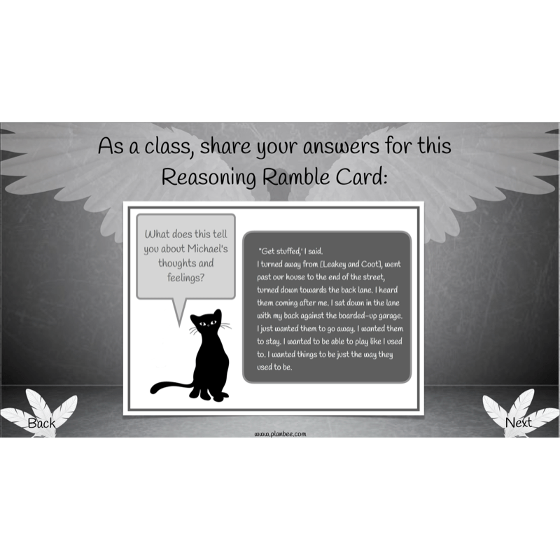 PlanBee Skellig: Reading Comprehension