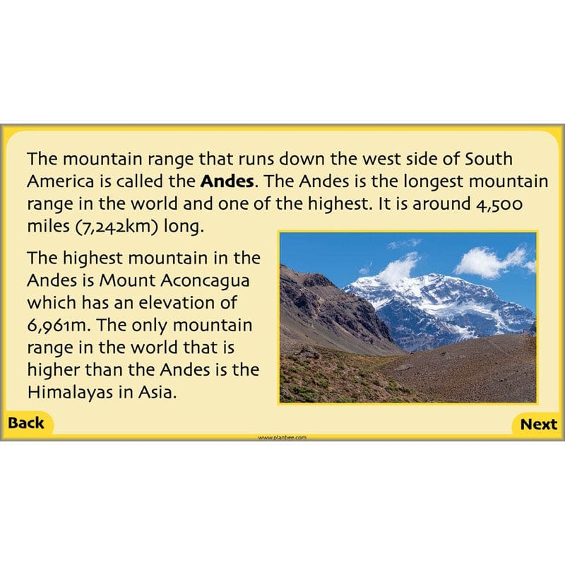 PlanBee South America KS2 Geography Lesson Pack by PlanBee