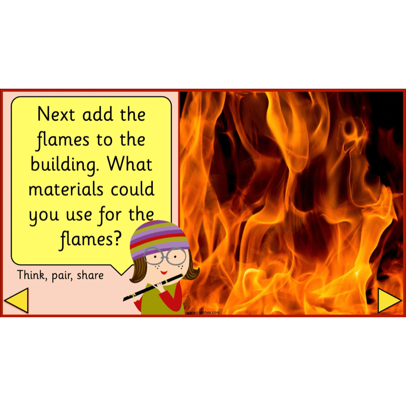 PlanBee Great Fire of London Art Ideas | PlanBee KS1 Art Lesson